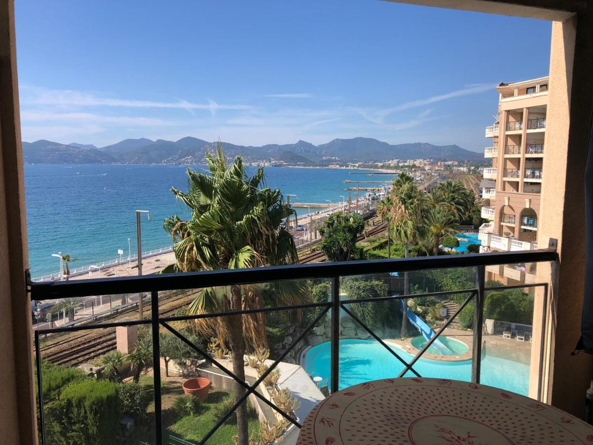 Cannes Apartment With Sea View, Aircondition And Parking Esterno foto