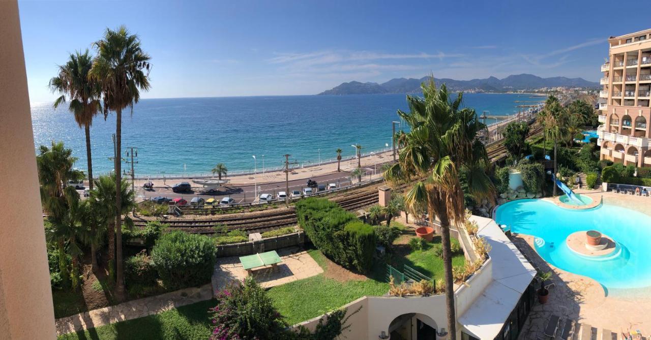 Cannes Apartment With Sea View, Aircondition And Parking Esterno foto