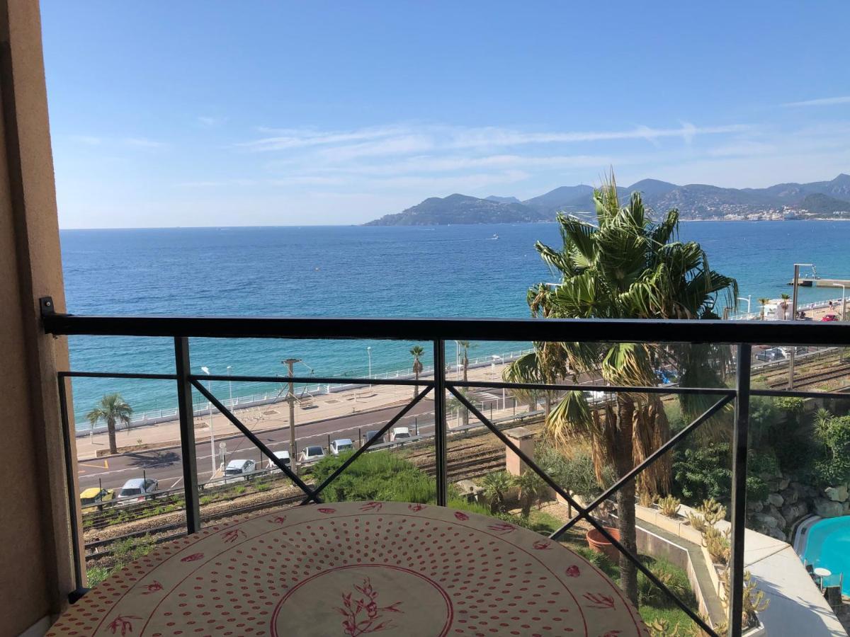 Cannes Apartment With Sea View, Aircondition And Parking Esterno foto