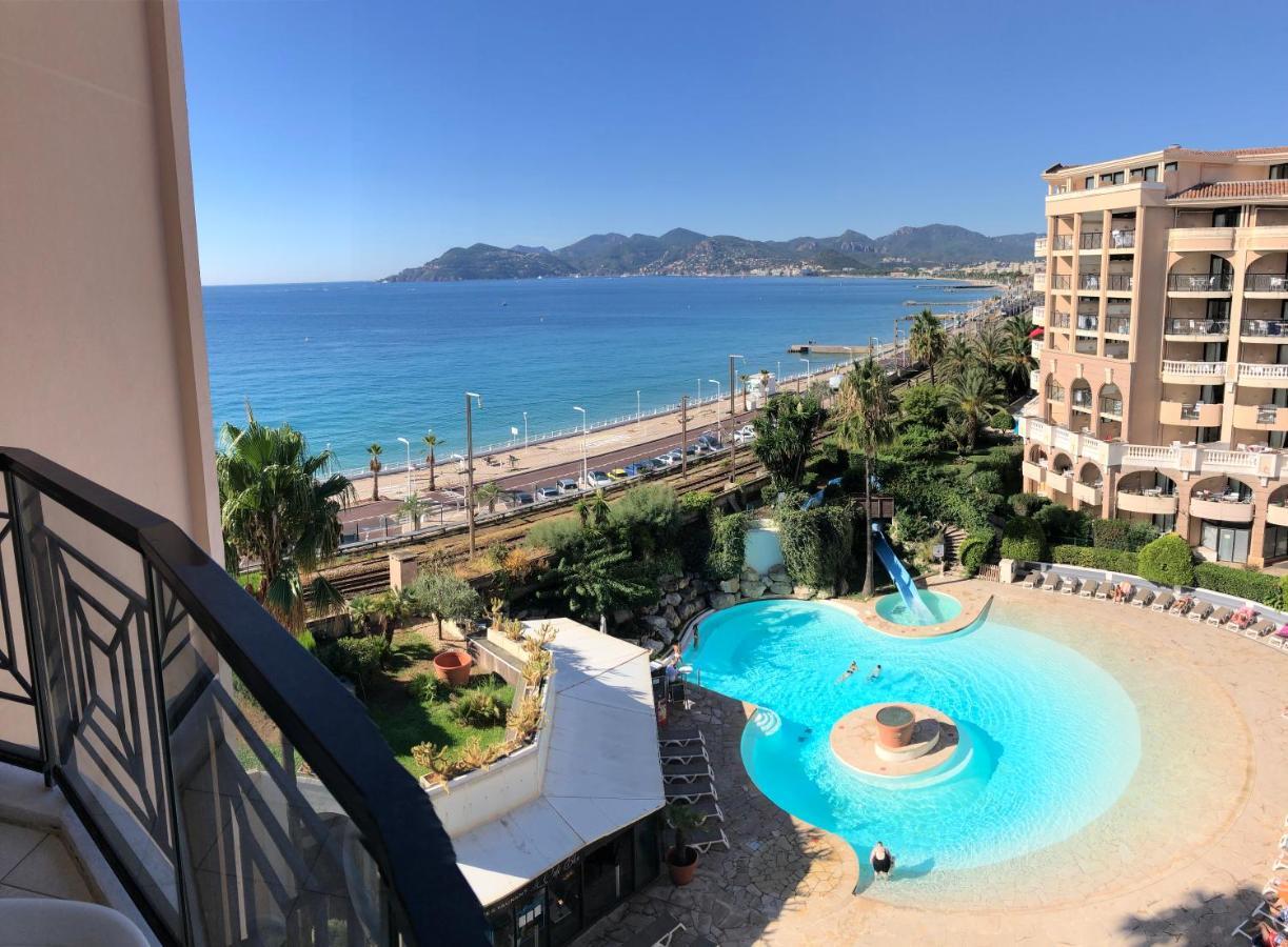 Cannes Apartment With Sea View, Aircondition And Parking Esterno foto