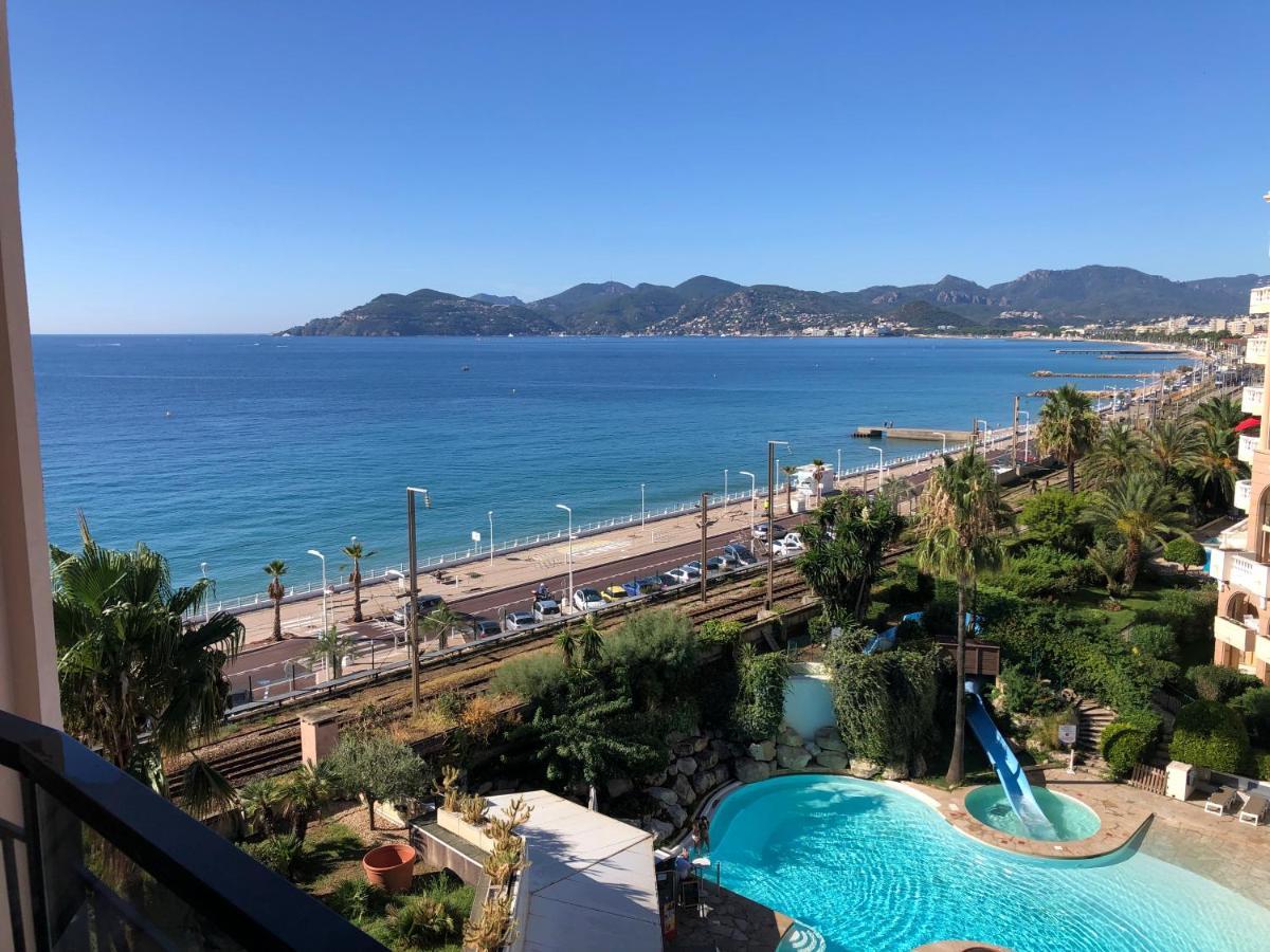 Cannes Apartment With Sea View, Aircondition And Parking Esterno foto